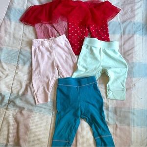 Baby girl leggings bundle